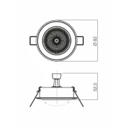 REDO ELC 229B RAB 50W/12V 70094