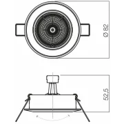 REDO ELC 229B WH 50W/12V 70001
