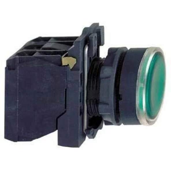 BUTON O22 CU LUMINA VERDE 1ND