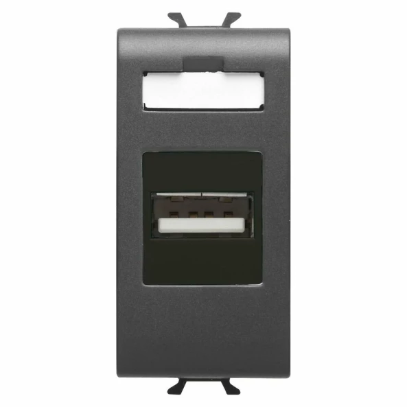 GEWISS GW12459 PRIZA USB 2.1A 5V 1M NEGRU