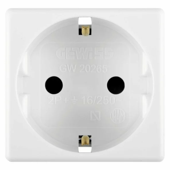 GEWISS GW20265 PRIZA 2P+T 16A
