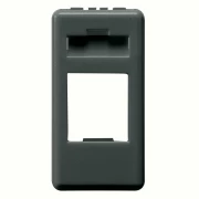 GEWISS GW21270 TASTA CONECTOR 1M RJ45 NEGRU