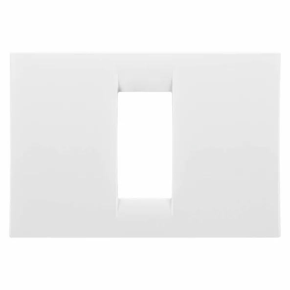 GEWISS GW22101 PLACA ORNAMENT 1P ALB