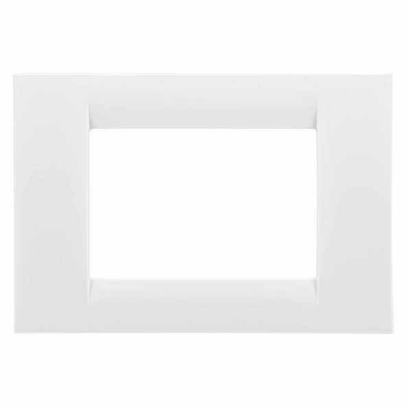 GEWISS GW22103 PLACA ORNAMENT 3P ALB