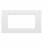 GEWISS GW22104 PLACA ORNAMENT 4P ALB