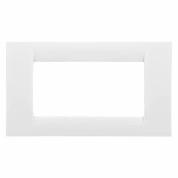 GEWISS GW22104 PLACA ORNAMENT 4P ALB