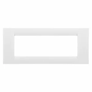 GEWISS GW22106 PLACA ORNAMENT 6P ALB