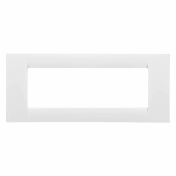 GEWISS GW22106 PLACA ORNAMENT 6P ALB