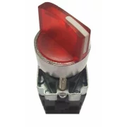 INTRERUPATOR.ROT. O22 CU RETINERE SI LUMINA ROSIE 0-1 1ND+1NI