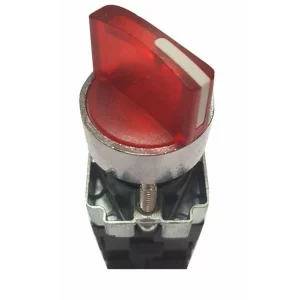 INTRERUPATOR.ROT. O22 CU RETINERE SI LUMINA ROSIE 0-1 1ND+1NI