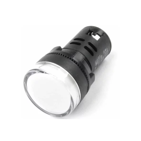 LAMPA DE SEMNALIZARE O22 24V AC/DC LED ALB