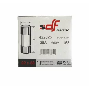 SIG.CILINDRICE 22X58MM 25A