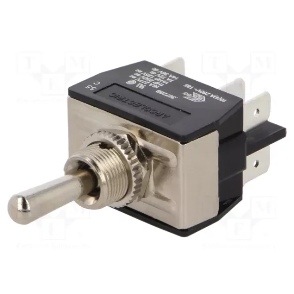 COMUTATOR BASCULANT CU MANETA REV. (ON)-OFF-(ON) 16A IP67 AE-C3972BBAAA