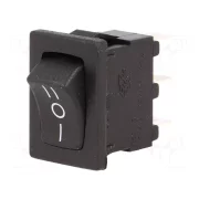 INTRERUPATOR ROCKER 3 POZ. SP3T ON-OFF-ON 10A/250VAC 10A/28VD RET.