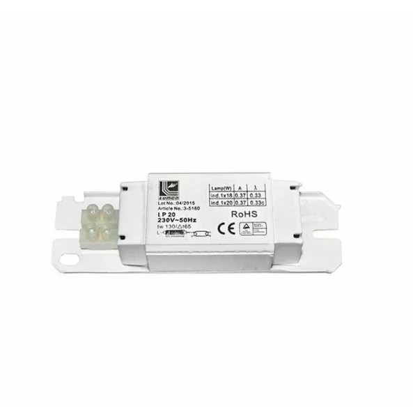 BALAST FLOURESCENT 18W 230V