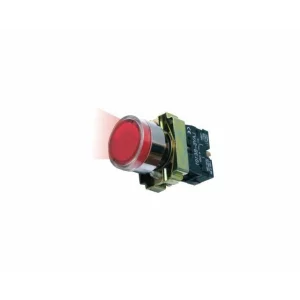 BUTON O22 CU LUMINA ROSU 1NI