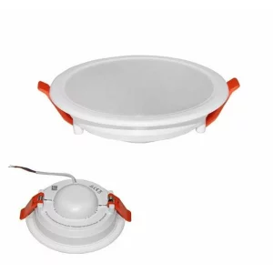 CORP ST LED SLIM ROTUND ALB 10W (I) 230V L.ALBA D:118MM