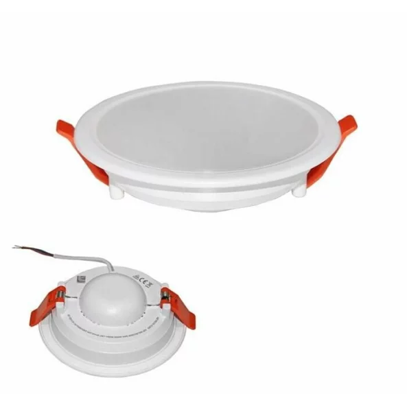 CORP ST LED SLIM ROTUND ALB 10W (I) 230V L.ALBA D:118MM