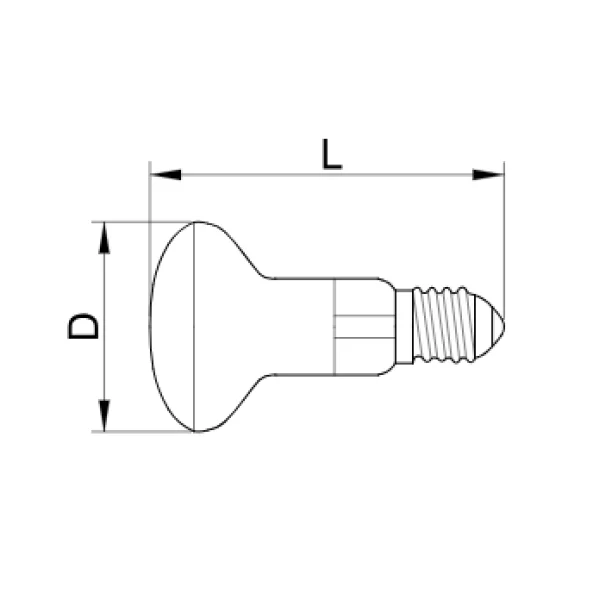 SURSA DE LUMINA LED REFLECTOR E14 70LM 7W 4000K LR507NW