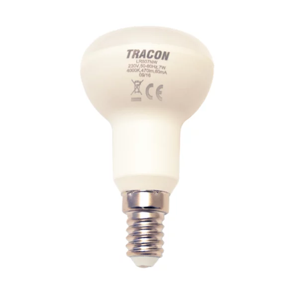 SURSA DE LUMINA LED REFLECTOR E14 70LM 7W 4000K LR507NW