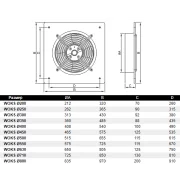 VENTILATOR WOKS 300 20-007-0092 3Y