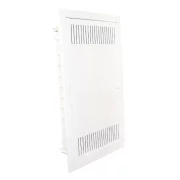 COFRET DE DISTRIBUTIE CU USA ALBA DIN TABLA PLATA INCASTRATA MULTIMEDIA 2 RANDURI 24 MOD.E