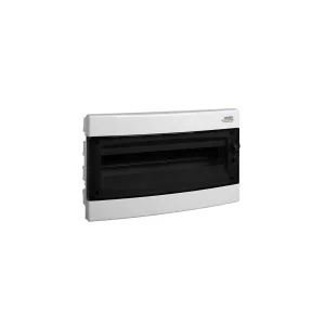 COFRET DE DISTRIBUTIE DIN PLASTIC MONTARE INCASTRATA USA TRANSPARENTA IP40 1 RAND 12 MOD.E