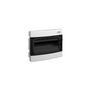 COFRET DE DISTRIBUTIE DIN PLASTIC MONTARE INCASTRATA USA TRANSPARENTA IP40 1 RAND 8 MOD.E