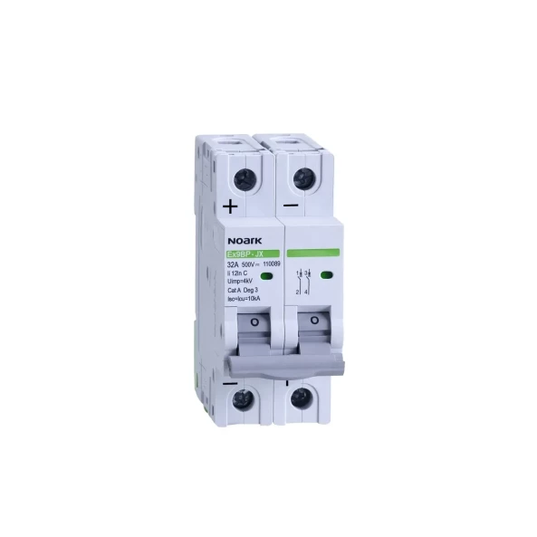 DC MINI-INTRERUPATOR 10 KA CARACTERISTICA C 25 A 500 V DC 2-POLI