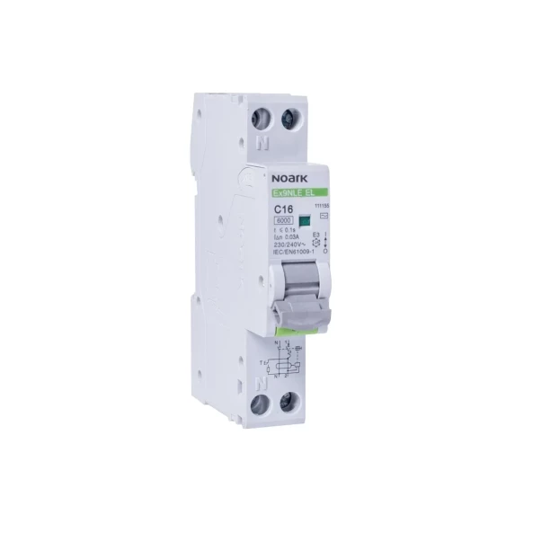 RCBO ELECTRONIC 1 MOD. ICN=6KA 1+NPOLI CAR. C IN=16A I?N=30MA TIP AC