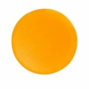 BUTTON LENS TRANSPARENT FLUSH YELLOW