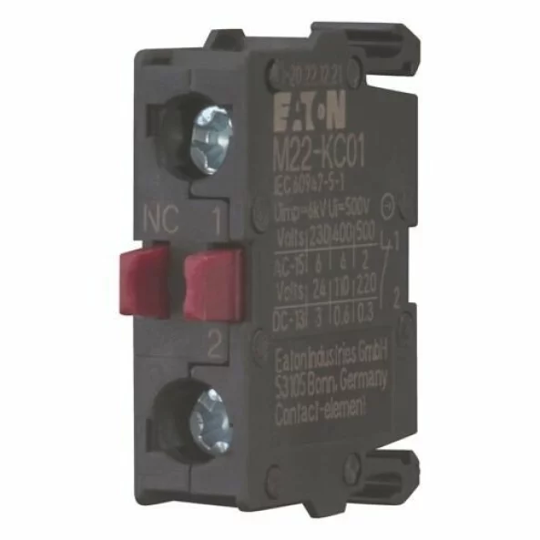 CONTACT ELEMENT SCREW CONNECTION BOTTOM MOUNT 1NC