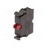 CONTACT ELEMENT SCREW CONNECTION FRONT MOUNT 1NC