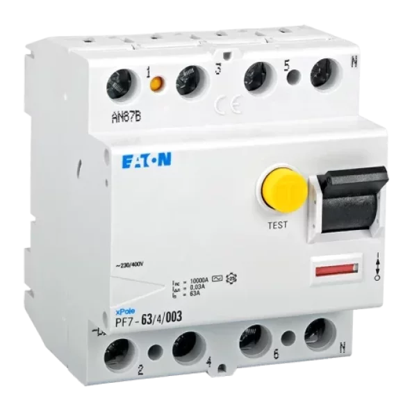 DISJUNCTOR 4P 63A 30MA PF7-63/4/003
