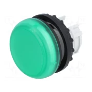 INDICATOR LIGHT FLUSH IP67 TITAN RING GREEN