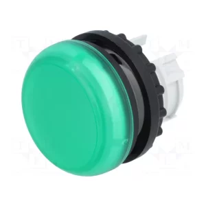 INDICATOR LIGHT FLUSH IP67 TITAN RING GREEN