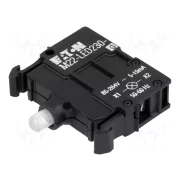 LED LIGHT ELEMENT SCREW CONNECTION FRONT MOUNT 85-264VAC 5-15MA GREEN