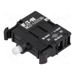 LED LIGHT ELEMENT SCREW CONNECTION FRONT MOUNT 85-264VAC 5-15MA GREEN