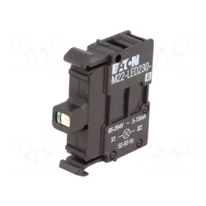 LED LIGHT ELEMENT SCREW CONNECTION FRONT MOUNT 85-264VAC 5-15MA RED