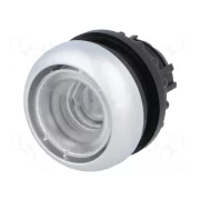PUSHBUTTON ACTUATOR ILLUMINATED FLUSHED SPRING-RETURN TITAN RING WITHOUT LENS