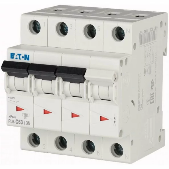 SIGURANTA 3P+N 63A PL6-C63/3N