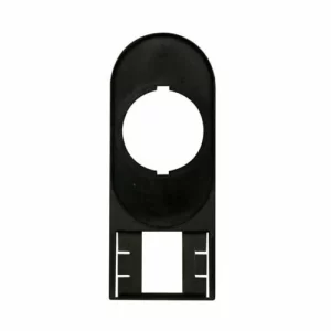 SUPORT ETICHETA FARA ETICHETA ROTUNJIT NEGRU LATIME 30MM PENTRU BUTON DUBLU ACTIONATOR