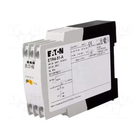 TIMING RELAY FOR STAR/DELTA SWITCHOVER 24-240V DC/50HZ/60HZ T=3S TO 60S