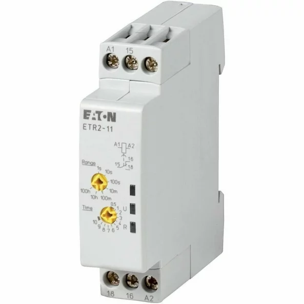 TIMING RELAY ON-DELAYED 24-240V AC 24-48V DC IE=3A ITH=6A 1 SO CONT. TIMING FUNCTION 11