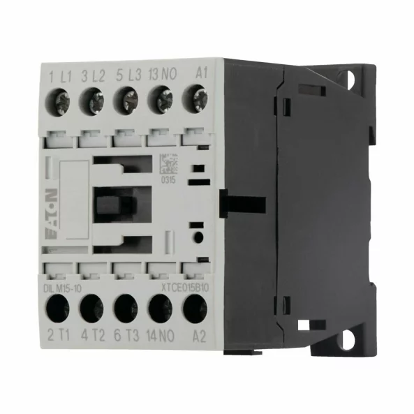 CONTACTOR 15A/7,5KW AC-3 22A AC-1 3POLE+1NO UC=24V DC