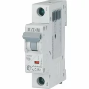 MINIATURE CIRCUIT BREAKER 1-POLE C-CHAR 16-A