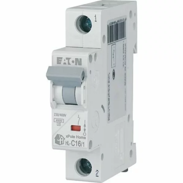 MINIATURE CIRCUIT BREAKER 1-POLE C-CHAR 16-A