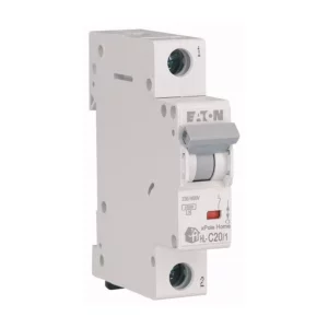 MINIATURE CIRCUIT BREAKER 1-POLE C-CHAR 20-A