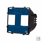 MODUL INTRERUPATORERUPADUBLU CAP SCARA TACTIL M202