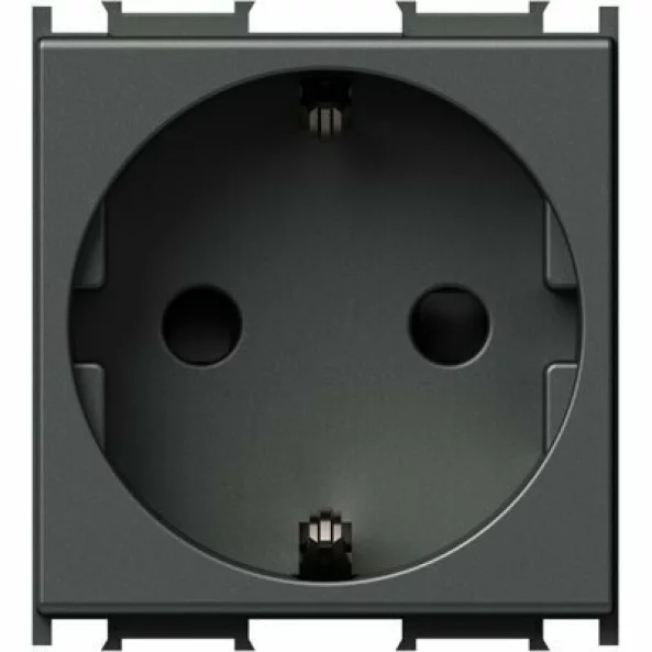 MODUL PRIZA SCHUCO NEGRU MP010